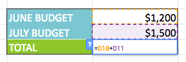 Google Sheets (Partie 5) : Créer des formules simples