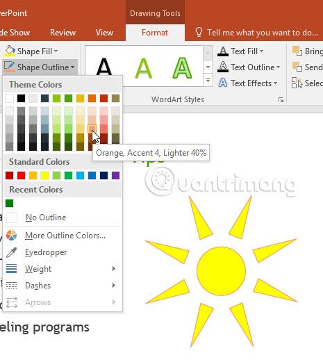 PowerPoint 2016: Lucrul cu forme (Forme)