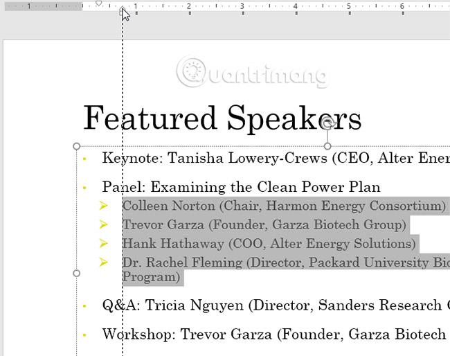 PowerPoint 2016: Cómo alinear y espaciar líneas