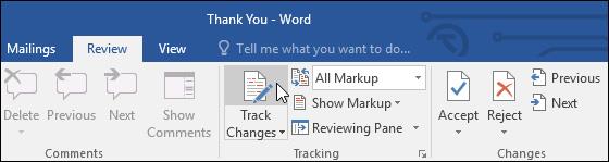 Guide complet de Word 2016 (Partie 24) : Comment utiliser le suivi des modifications et des commentaires