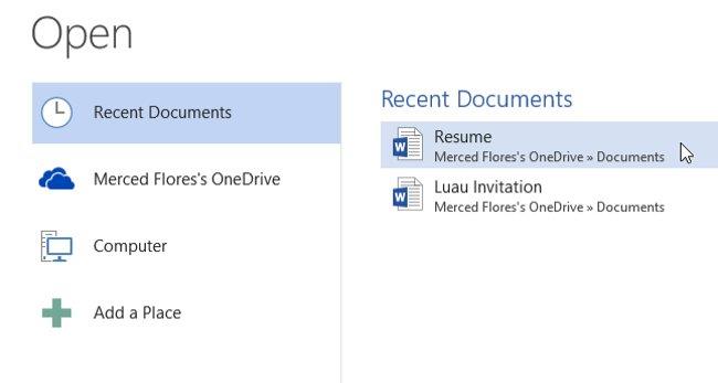 Word 2013 完全ガイド (パート 2): 新しい文書を作成して既存の文書を開く方法