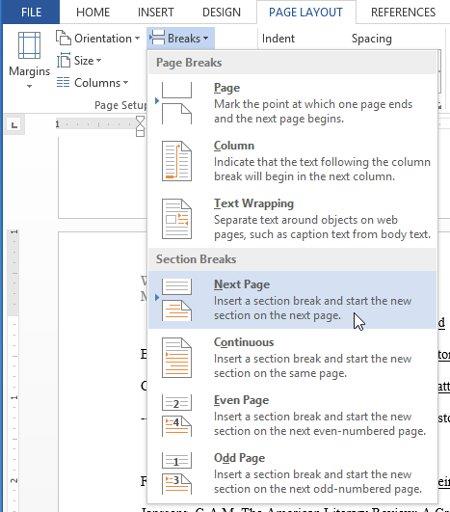 Vollständiger Leitfaden zu Word 2013 (Teil 14): Seitentitel, Fußzeilen und Seitennummerierung