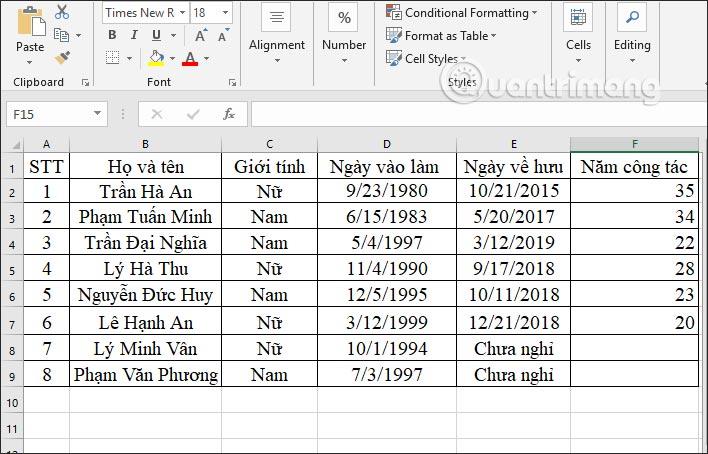 Fonction JOURS dans Excel : Comment calculer la distance entre les dates dans Excel