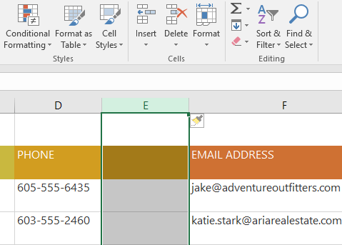 Excel 2019 (Parte 5): Modificar columnas, filas y celdas