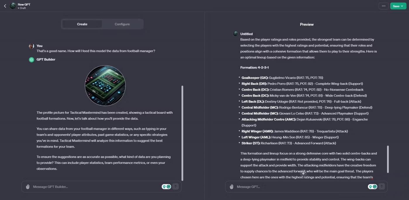 Последнее обновление ChatGPT позволяет создавать полностью собственные модели GPT.