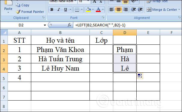 Funcția LEFT, cum să utilizați funcția pentru a tăia șirul de caractere din stânga în Excel