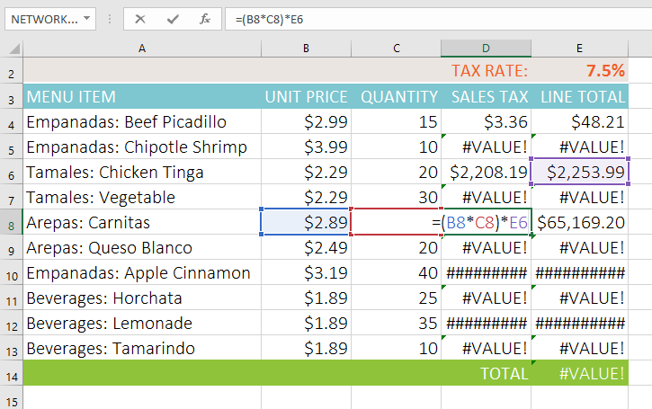 Excel 2019 (Partea 14): Referințe de celule relative și absolute