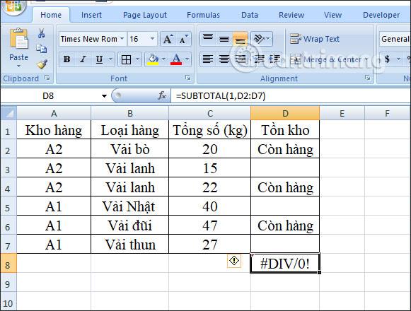 Funcția SUBTOTAL: Formula și modul de utilizare a funcției SUBTOTAL în Excel