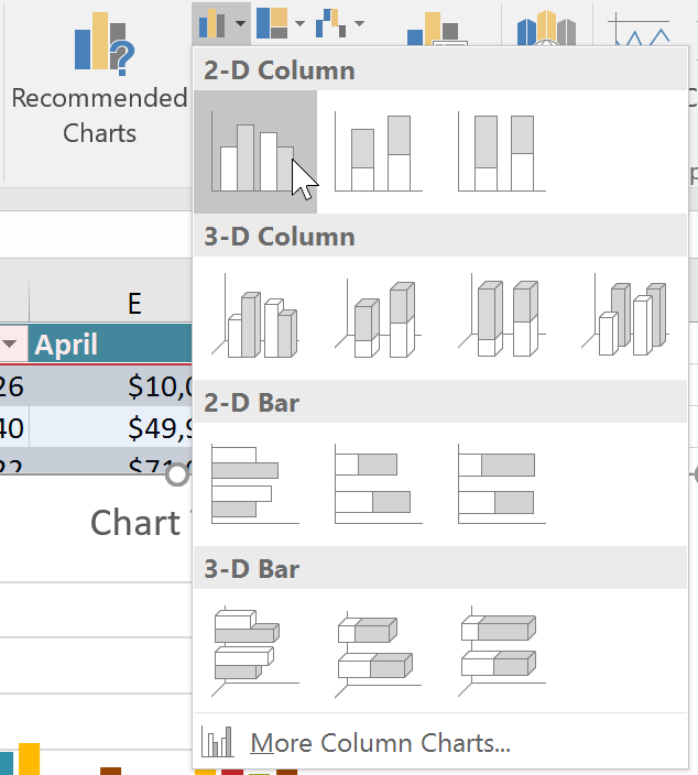 Excel 2019 (partea 22): diagrame