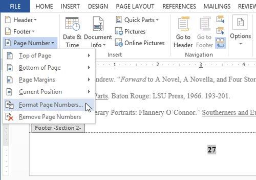 Guía completa de Word 2013 (Parte 14): Títulos de página, pies de página y numeración de páginas