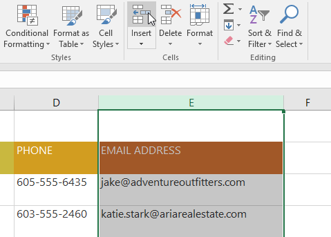 Excel 2019 (Parte 5): Modificar columnas, filas y celdas