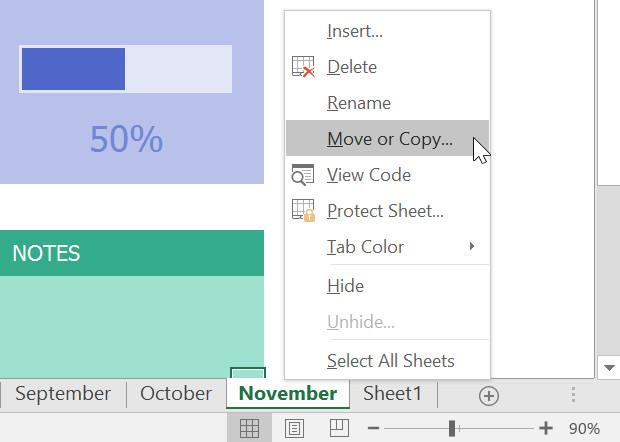 Excel 2016 - レッスン 9: 複数の Excel スプレッドシートの操作