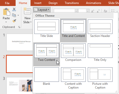 PowerPoint 2019 (Partie 4) : Connaissances de base sur les diapositives