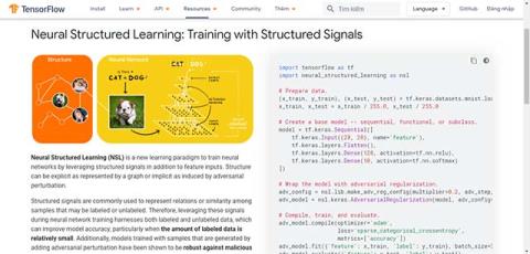 O Google lança a estrutura de aprendizado de máquina TensorFlow especificamente para dados gráficos