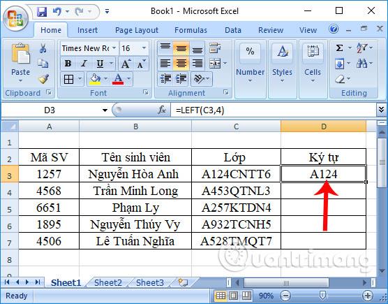 Funcția MID: Funcție pentru a prelua șiruri de caractere în Excel