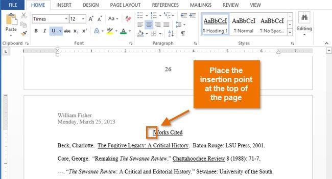 Guide complet de Word 2013 (Partie 14) : Titres de page, pieds de page et numérotation des pages