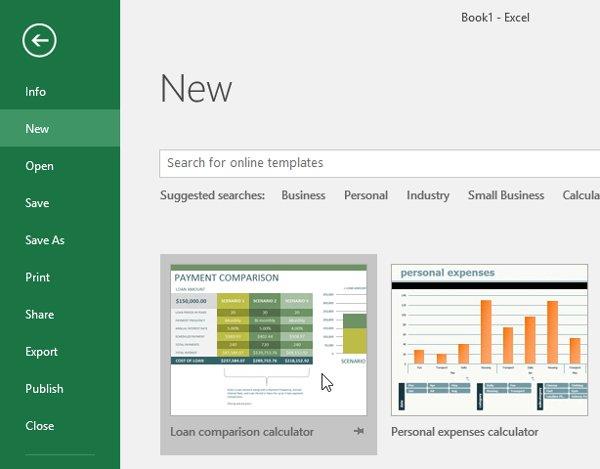 Excel 2016 – Урок 3. Как создавать новые и открывать существующие таблицы