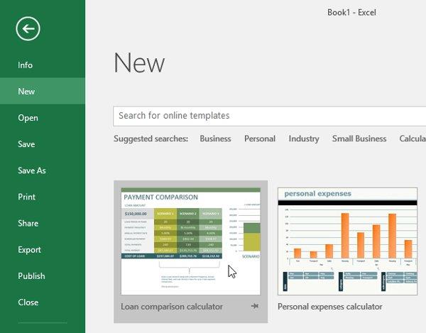 Excel 2016 - Les 3: Nieuwe spreadsheets maken en bestaande spreadsheets openen