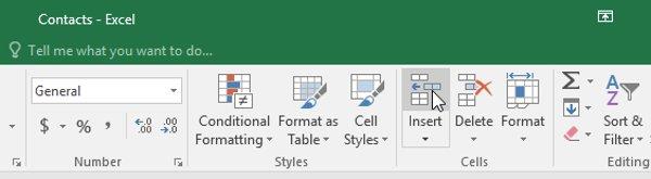 Excel 2016 - レッスン 6: Excel の列、行、セルのサイズを変更する