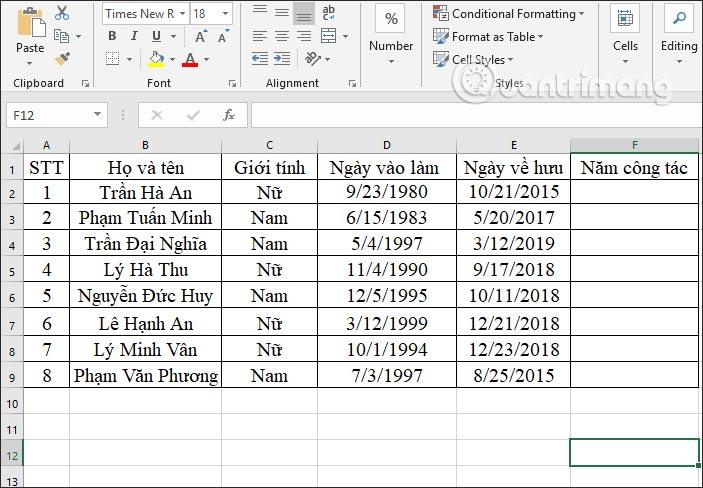 Fungsi DAYS dalam Excel: Cara mengira jarak tarikh dalam Excel