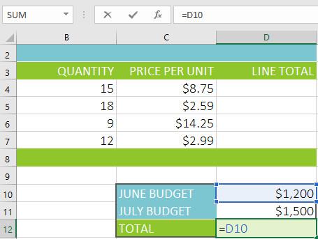 Excel 2016 - レッスン 13: Excel の数式の概要