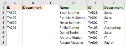 Comment utiliser la fonction XLOOKUP dans Excel