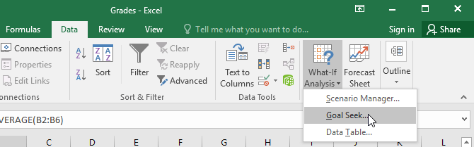 Excel 2019(28부): What-if 분석(If-Then 분석)