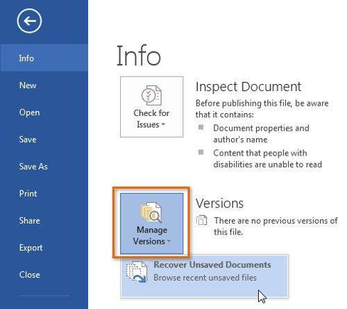 Guide complet de Word 2013 (Partie 3) : Comment stocker et partager des documents