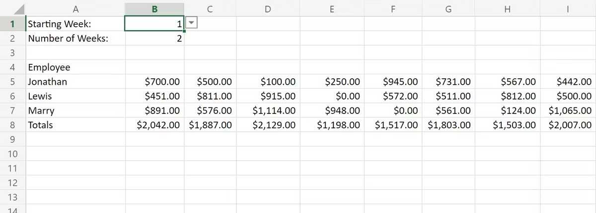 Mogelijk weet u niet hoe u de OFFSET-functie in Excel moet gebruiken