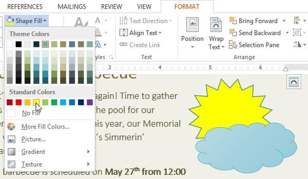 Vollständiger Leitfaden zu Word 2013 (Teil 17): Zeichnungen und wie man Effekte für Zeichnungen erstellt