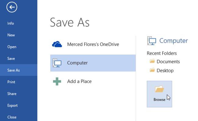 Guía completa de Word 2013 (Parte 3): Cómo almacenar y compartir documentos