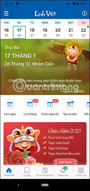 Vietnamesischer Kalender – Ewiger Kalender 2023 9.1.1