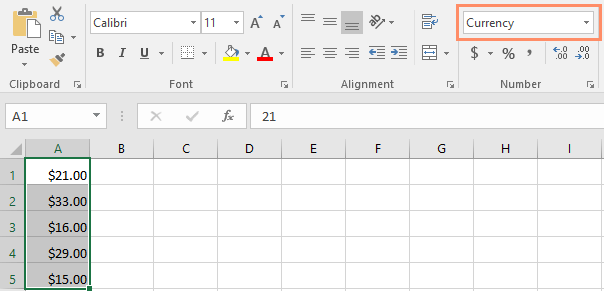 Excel 2019 (parte 7): informazioni sui formati numerici