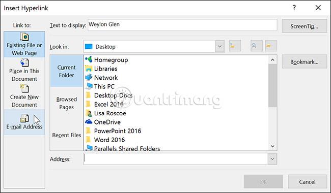 PowerPoint 2016: ไฮเปอร์ลิงก์ใน PowerPoint