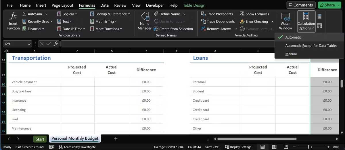 วิธีแก้ไขข้อผิดพลาดการป้อนอัตโนมัติใน Excel