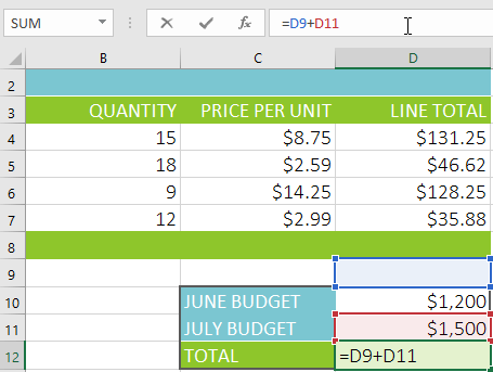 Excel 2019 (Partea 12): Introducere în formule (Formulă)