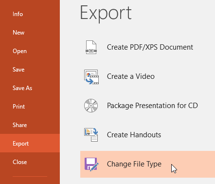 PowerPoint 2019 (ตอนที่ 3): บันทึกงานนำเสนอ