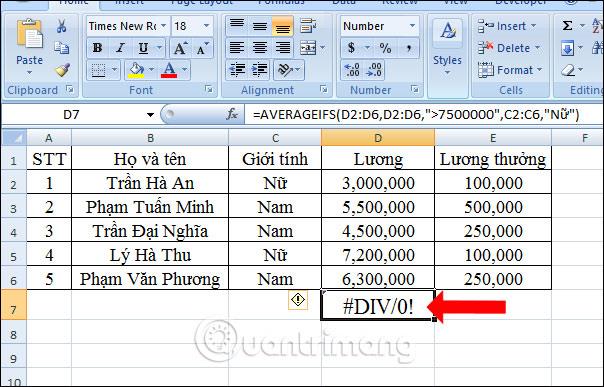 AVERAGEIFS-functie in Excel: het gemiddelde berekenen op basis van veel omstandigheden