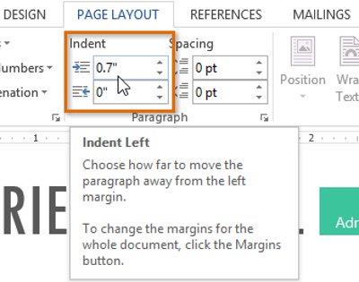 Guia completo para Word 2013 (Parte 8): Usando recuos e tabulações