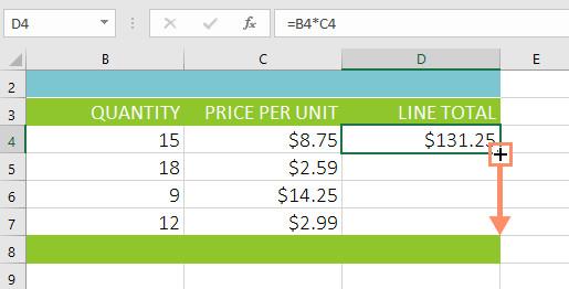 Excel 2016 - レッスン 13: Excel の数式の概要