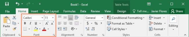 Excel 2016 - Lección 1: Familiarícese con Microsoft Excel