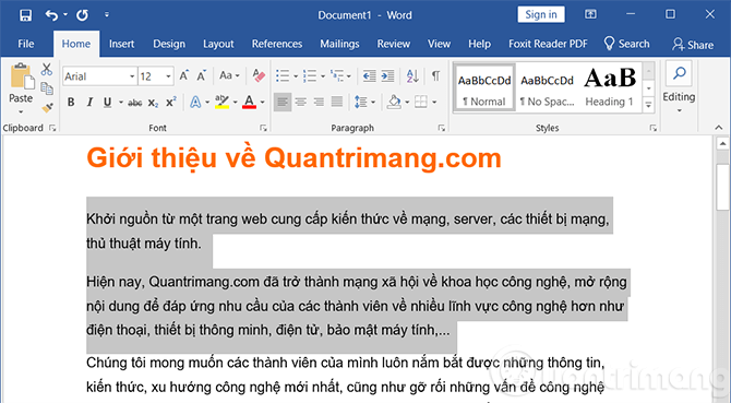 วิธีเว้นวรรคบรรทัดใน Word 2016, 2019, 2010, 2007, 2013