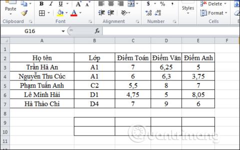 Come utilizzare la funzione DCOUNT in Excel