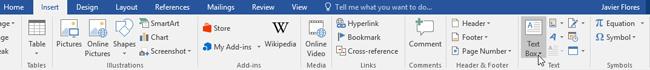 Guía completa de Word 2016 (Parte 19): Cómo insertar un cuadro de texto