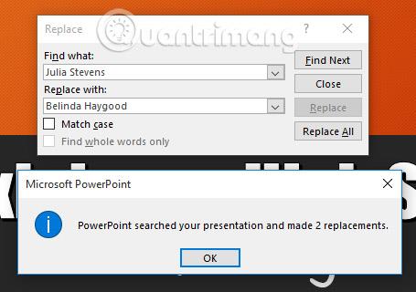 PowerPoint 2016: use o recurso Localizar e Substituir