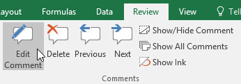 Excel 2019(24부): 댓글 및 공동 작성자