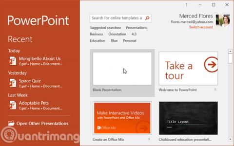 PowerPoint 2016: Microsoft PowerPoint 2016yı kullanmaya başlayın