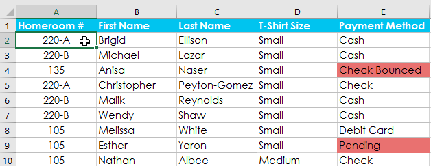 Excel 2019 (Parte 18): ordenar datos