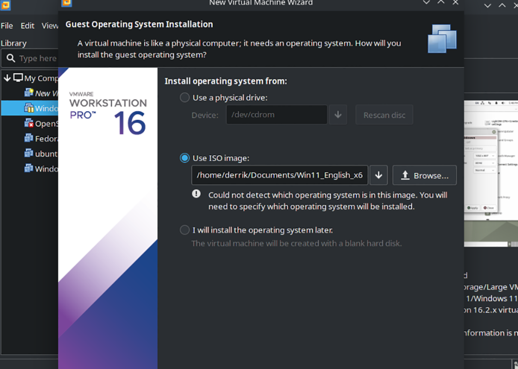 Cara menjalankan Windows 11 di Linux di VMWare Workstation