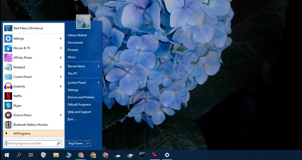 Cara mengubah menu Mulai Windows 10